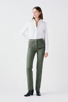 Prayanoc trousers khaki green woman