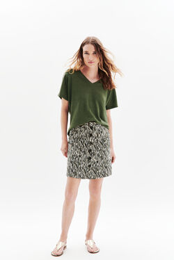 Gonna Jagnesa1 ecru donna