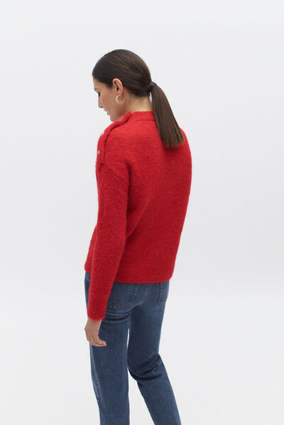 pull grace rouge femme