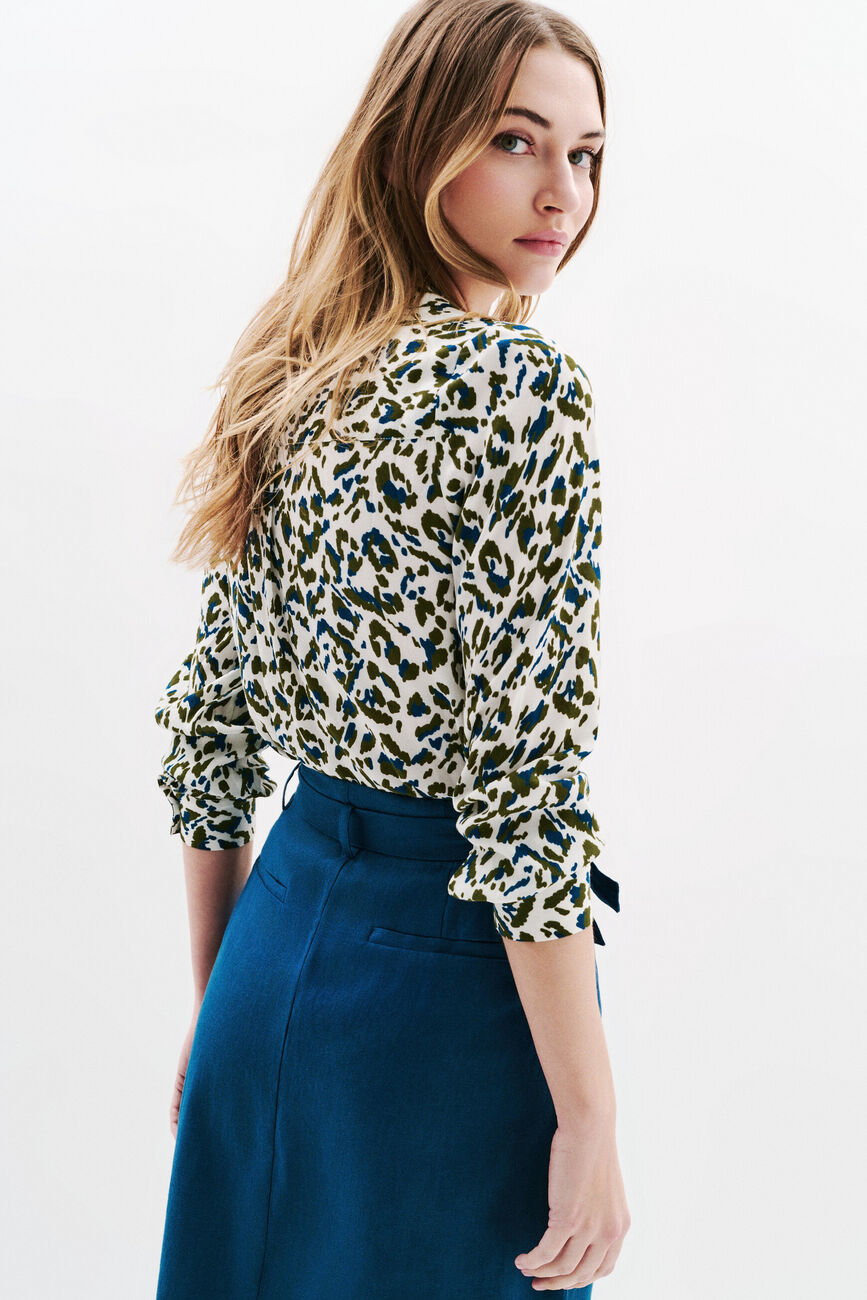 Blouse Lovely beige femme
