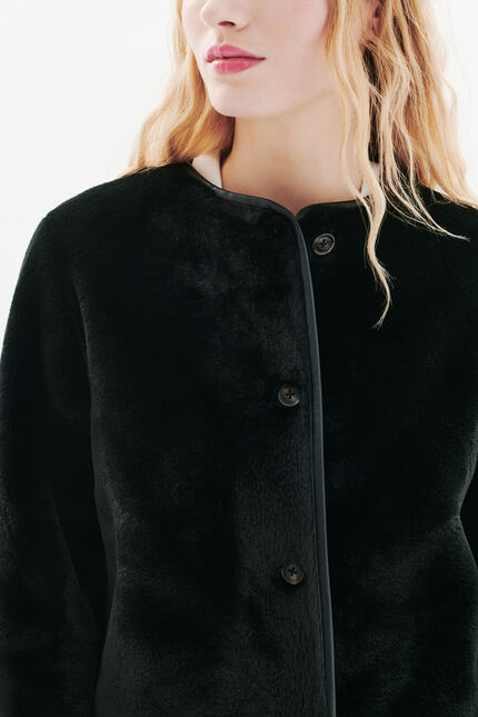 Gouvernail coat black woman