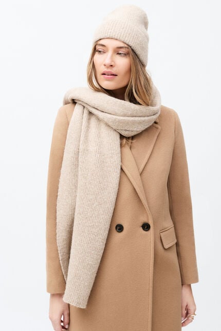 Muts Bonny lichtgrijs vrouw