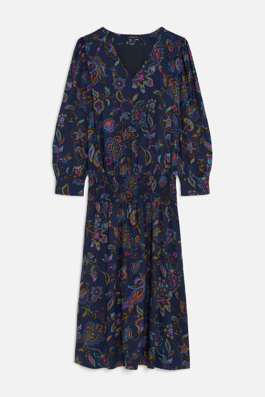 Robe rybilo bleu marine femme
