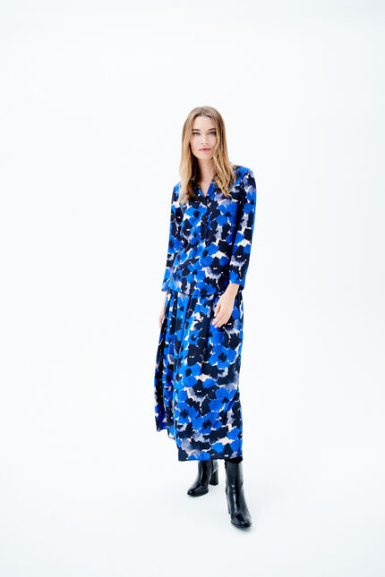 Blouse celvi bleu marine femme