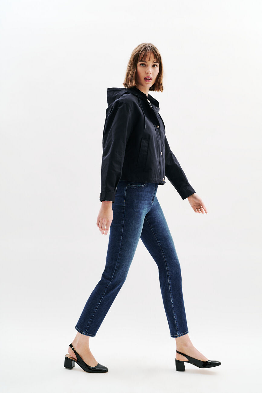 Manteau Gabriella bleu marine femme