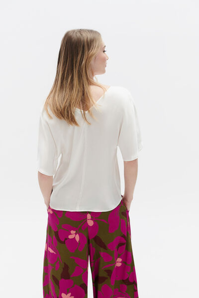 Blusa cselma marfim mulher