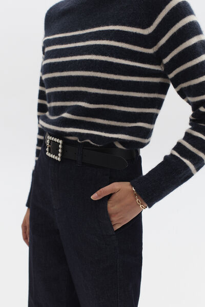 pantalon gigi denim double stone femme