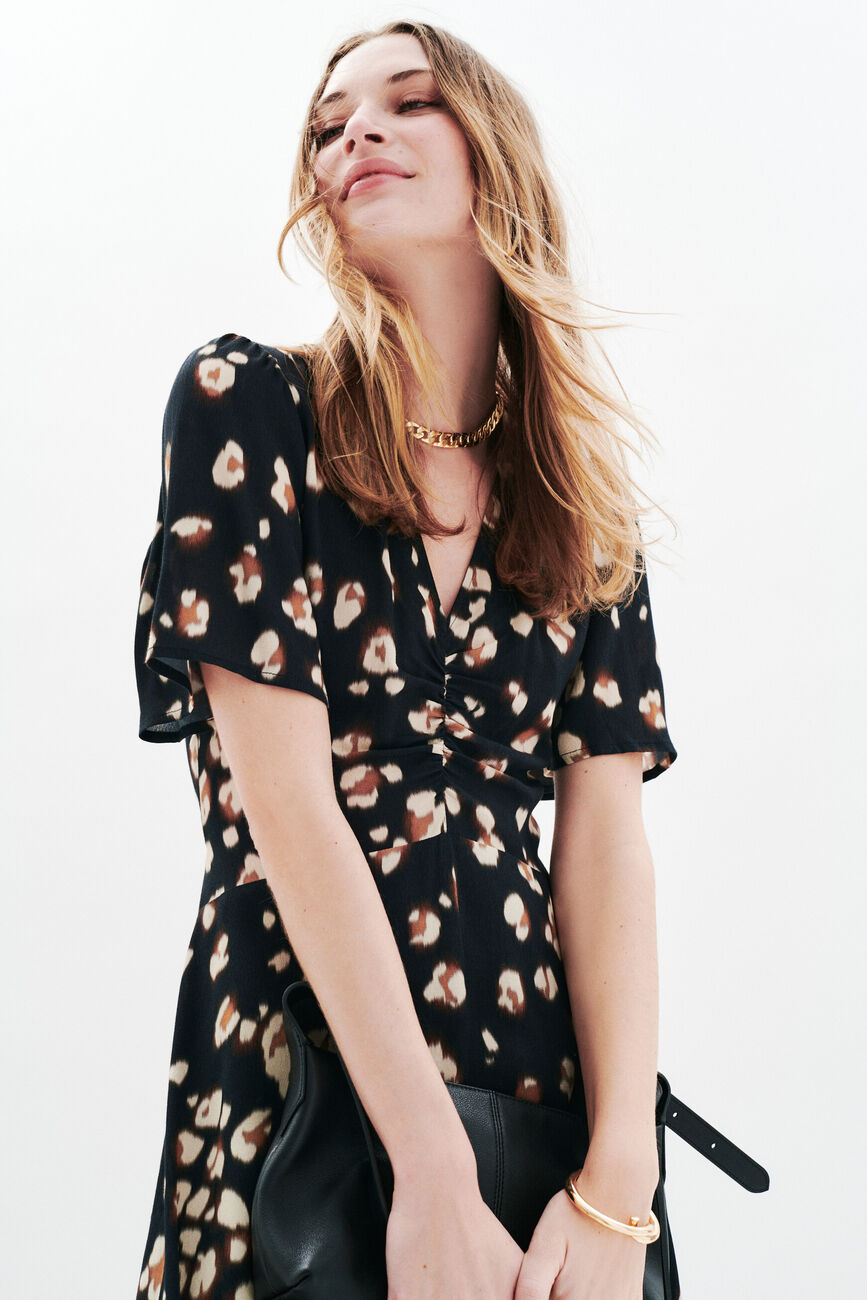 Robe Rosabella bleu marine femme
