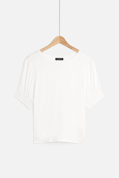 tshirt edda ivoire femme