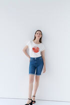 tozan t-shirt white woman