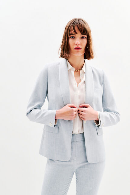 Veste Vjana2 bleu ciel femme