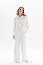 Paky trousers ecru woman