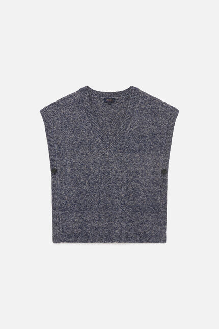 trui mstan denim baby blauw vrouw