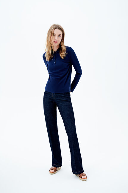 T-shirt tirus bleu marine femme
