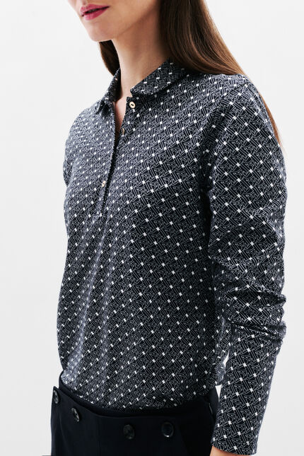 Maglietta Tiris1 blu navy donna