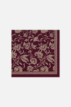 Lamira 100% wool scarf burgundy woman
