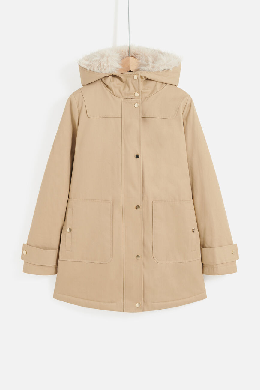 Parka galaska beige femme