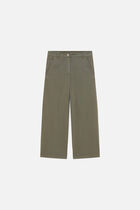 Paolo trousers khaki green woman