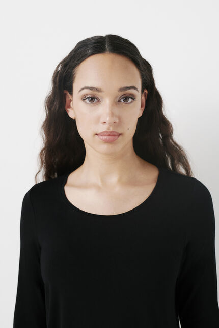 T-shirt tbasico zwart vrouw