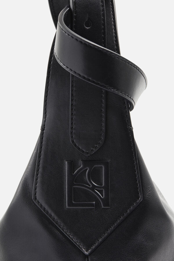 Soane en cuir naturel tas zwart vrouw