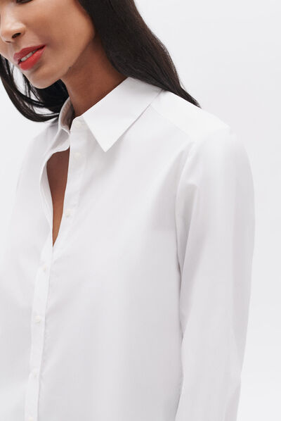 Chemise cbrenda2 blanc femme