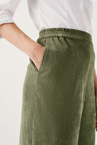 Peinture5 trousers khaki green woman