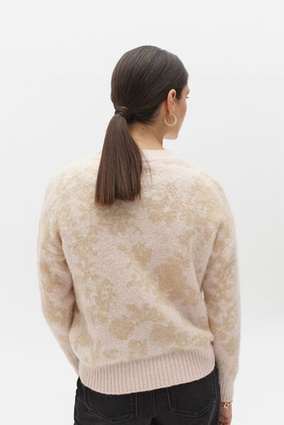 pull estelle rose clair femme