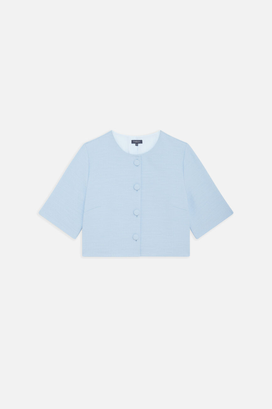 Chemisier Cmilly bleu ciel femme