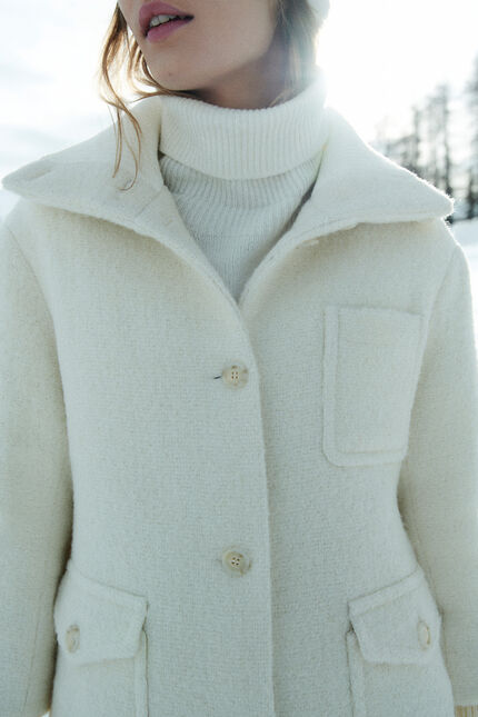 Manteau Gospel ecru femme
