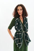 Scarf milady dark green woman