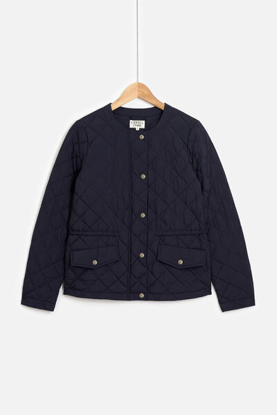 manteau vedra bleu marine femme