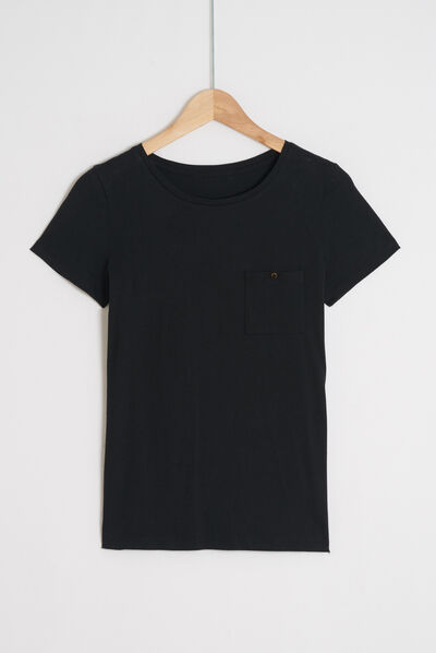T-shirt Ninon zwart vrouw