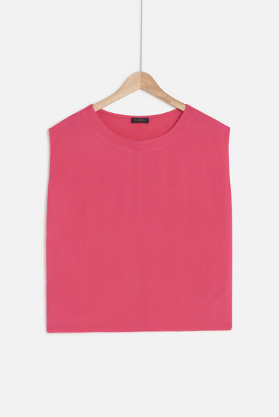 t-shirt osiris b rose fushia femme