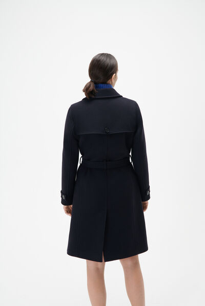 Jas Genna marineblauw vrouw