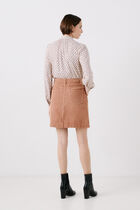 Skirt jacotte camel woman