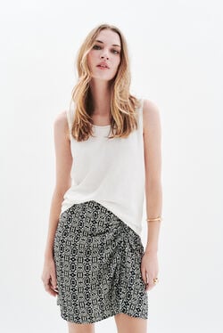 T-shirt Tgiulia ecru vrouw