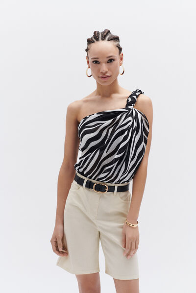 short menphis ecru femme