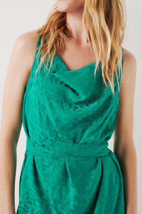 Robe rlola vert emeraude femme