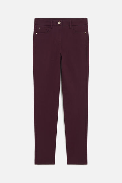 pantalon tony b prune femme