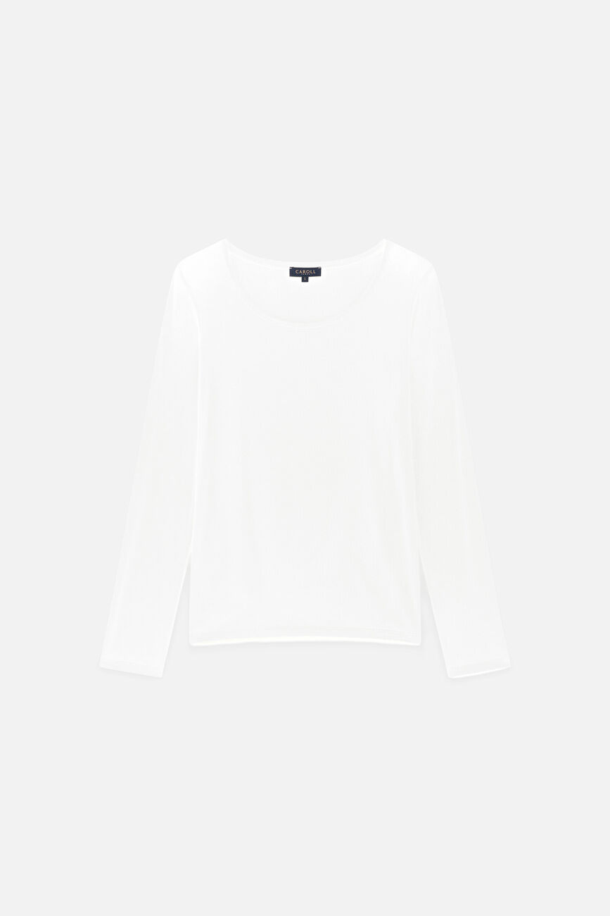 t-shirt tbasico weiss damen