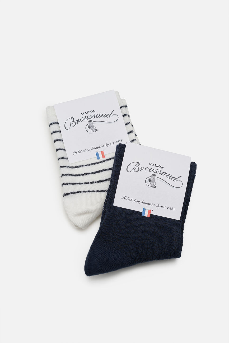 Aimee socks navy blue woman