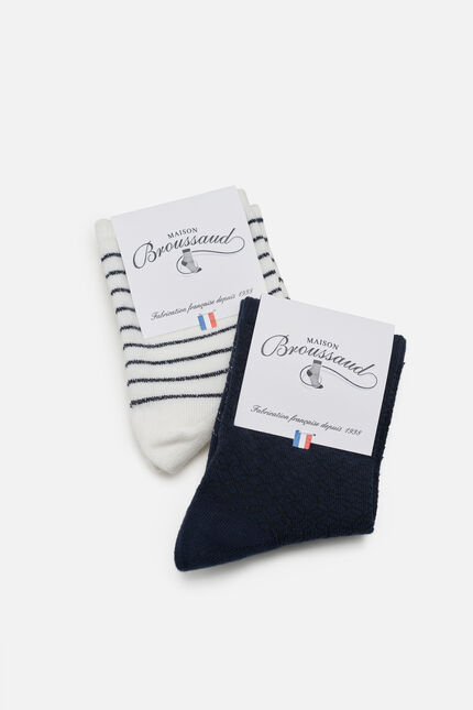 Aimee socks navy blue woman