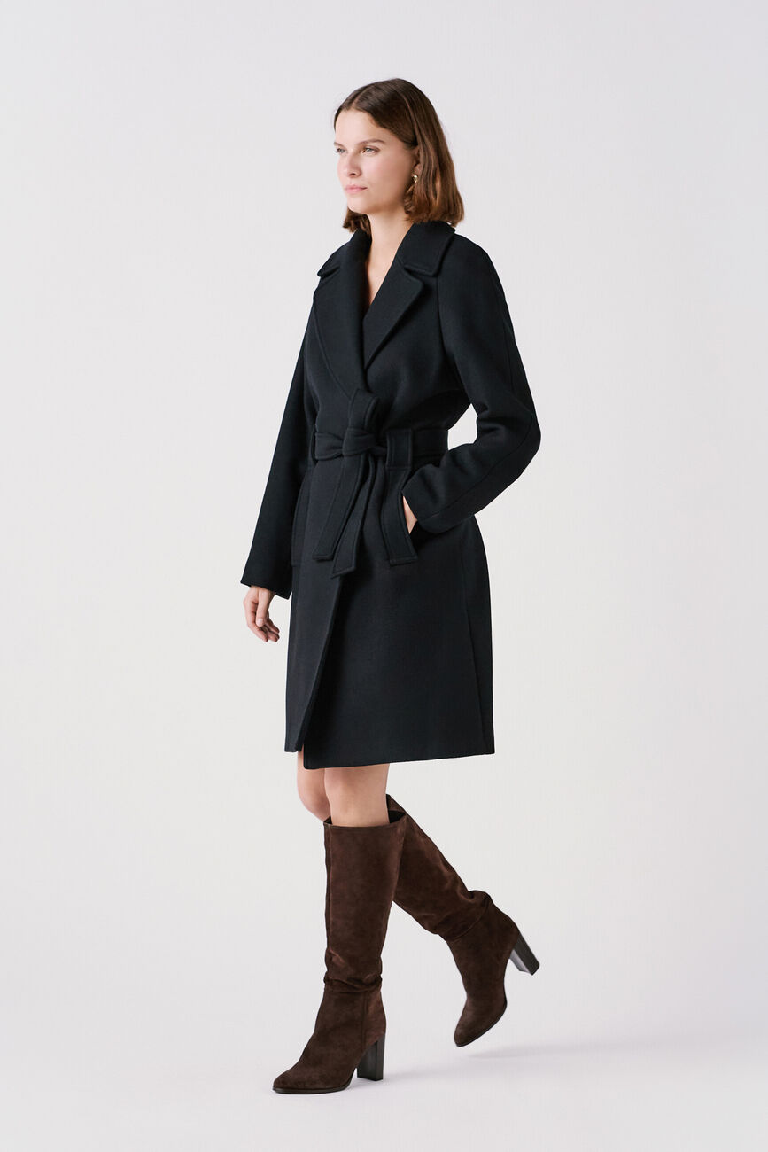 Gmanami coat black woman