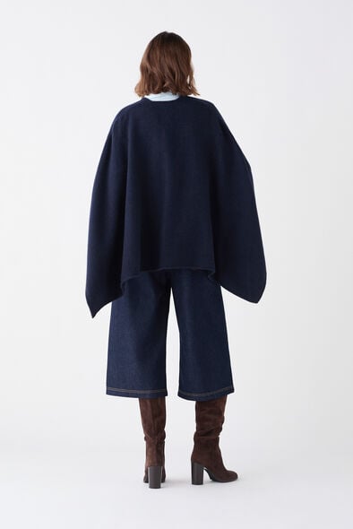 poncho hailey bleu marine femme Poncho Hailey bleu marine femme