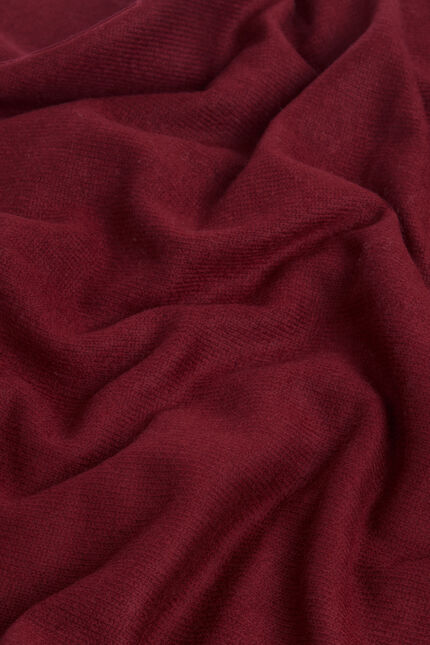 Echarpe mabel 100% cachemire bordeaux femme