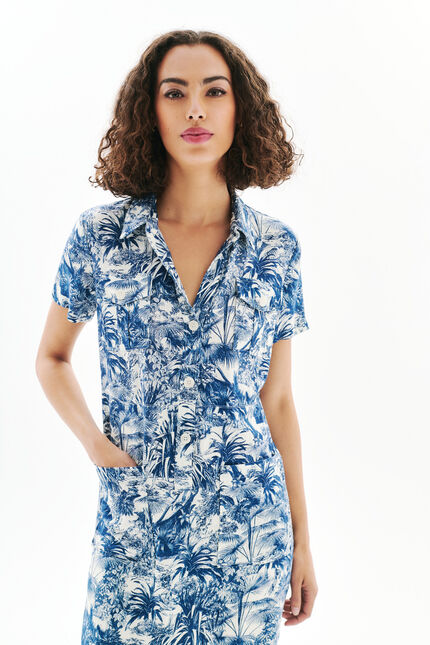 Robe Rlaureen blanc femme