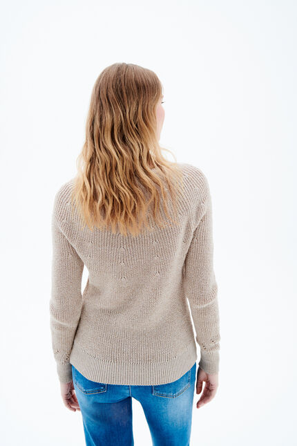 meta Trui beige vrouw