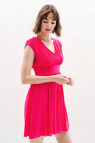 Rguessa dress fuchsia pink woman