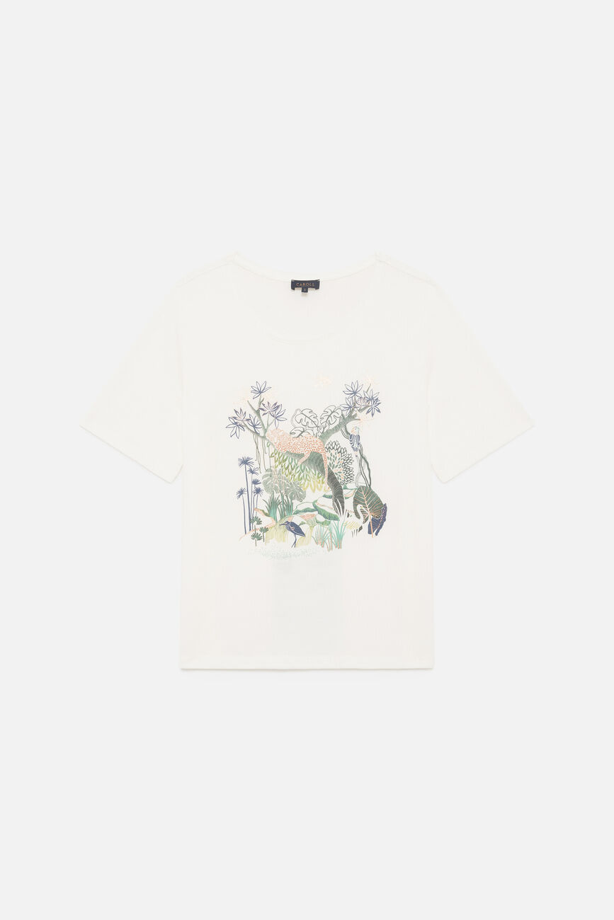 Tcanopee t-shirt khakigroen vrouw