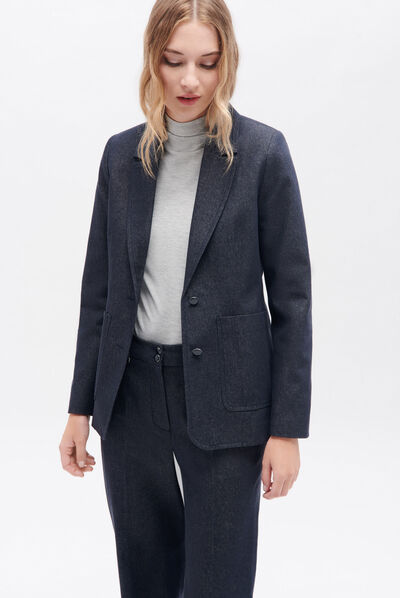 Giacca Vjama denim double stone donna
